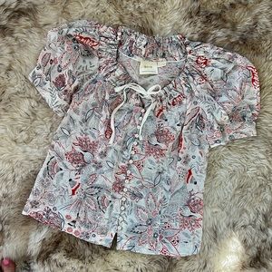 Meave by Anthropologie Button Blouse